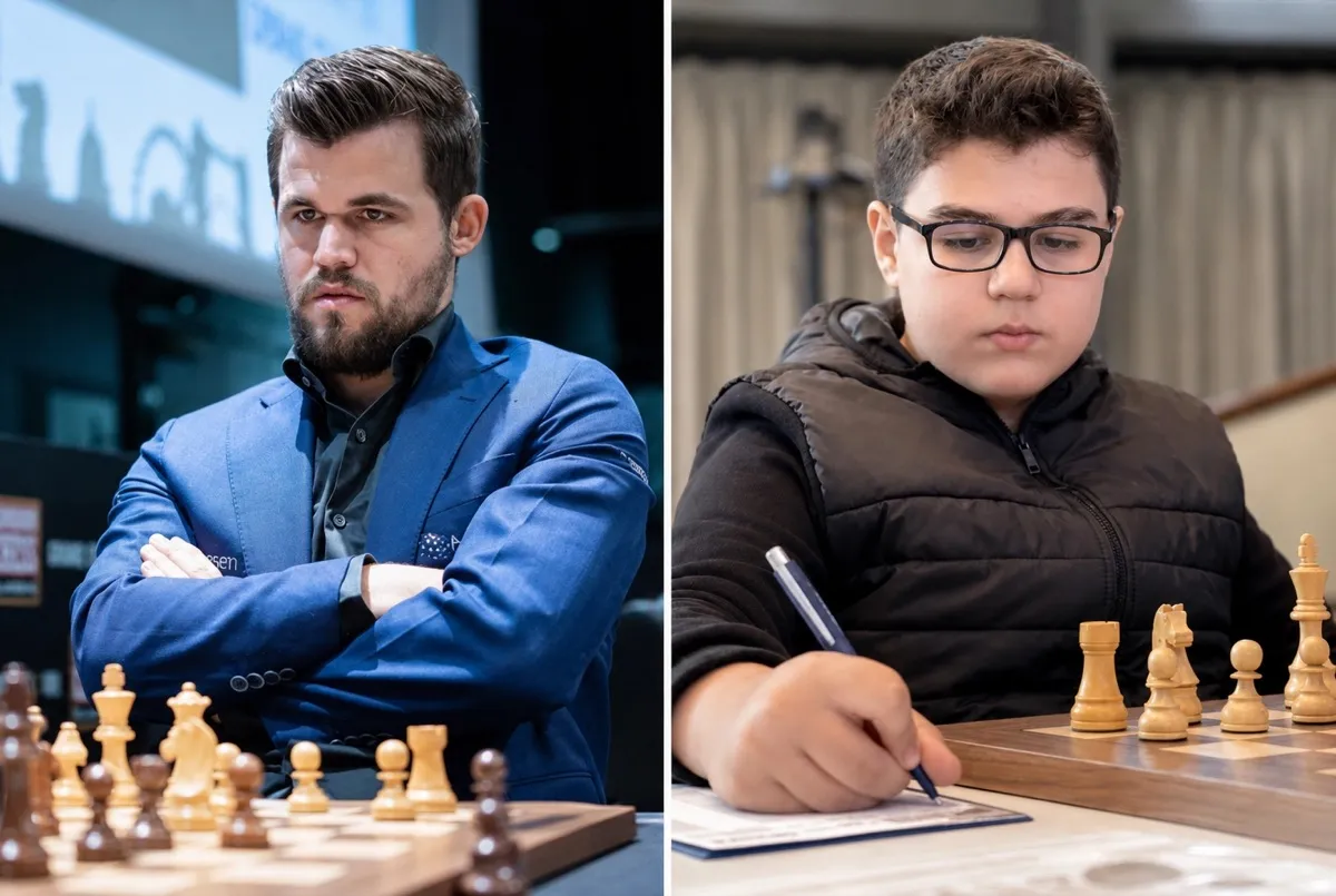 Magnus Carlsen ile Yağız Kaan Erdoğmuş İlk Kez Karşı Karşıya