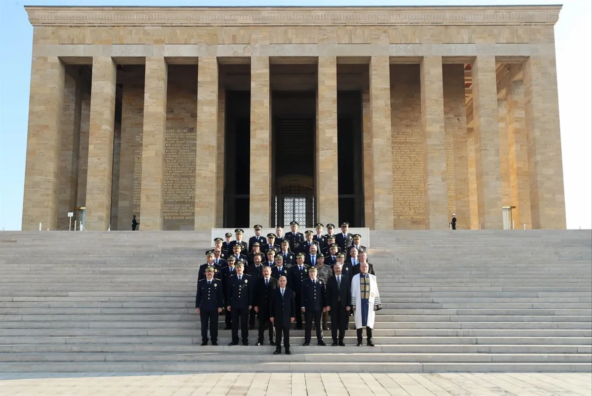 Polis Teşkilatı Anıtkabir’de