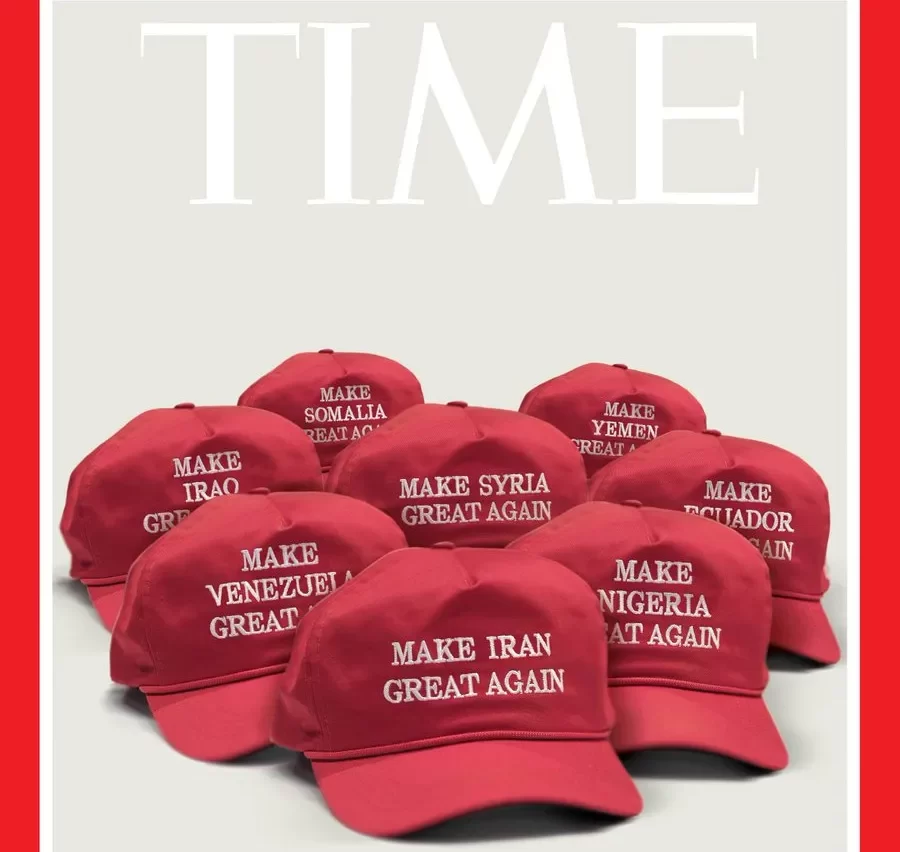 Tıme Dergisi Yeni Sayısında Donald Trump’ın Politikalarını “trump’ın Savaşı” Başlığıyla İnceledi