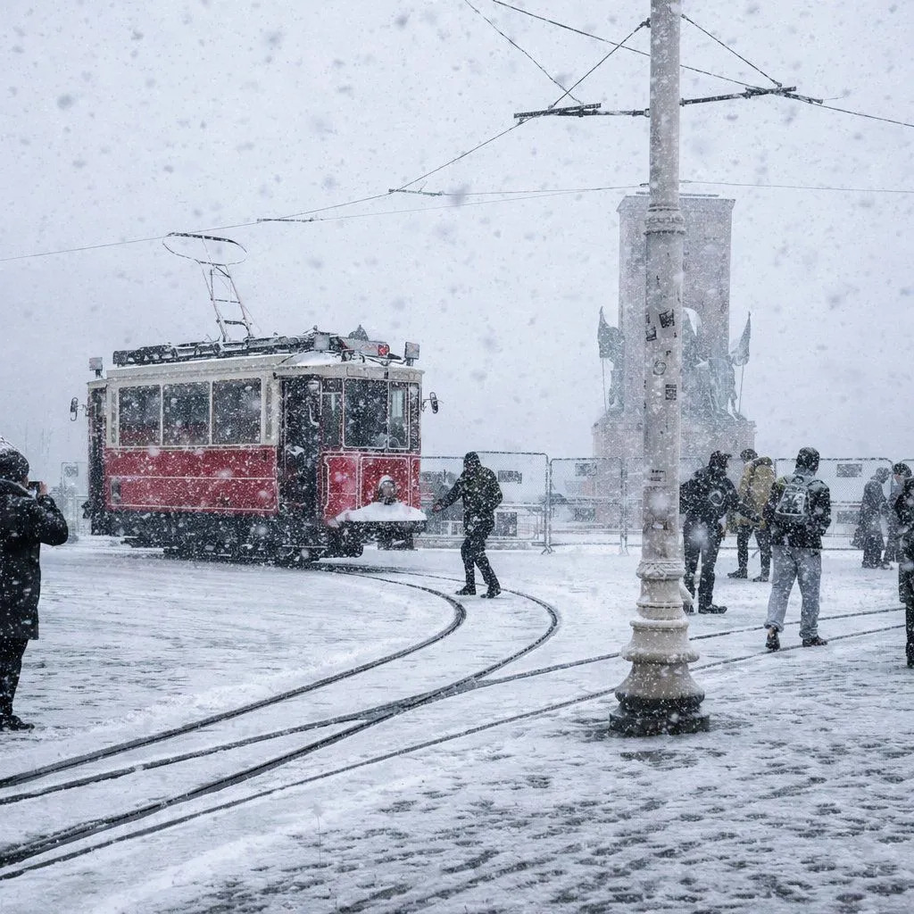 İstanbul’da Hafta Sonu Hava Durumu: Fırtına, Sağanak ve Kar Uyarısı