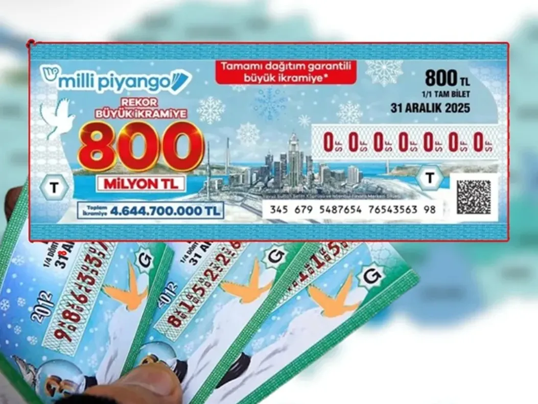 Büyük İkramiye 3 Çeyrek Bilete Çıktı