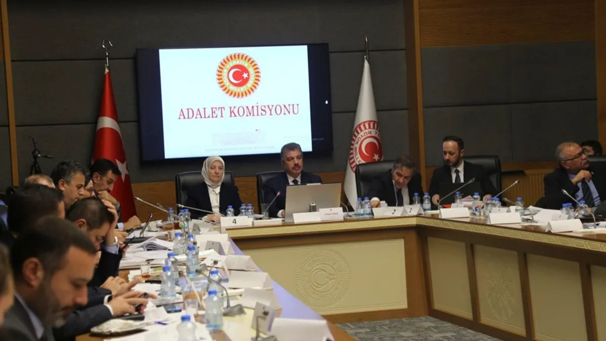 Yargı Paketi Komisyon’da Kabul Edildi