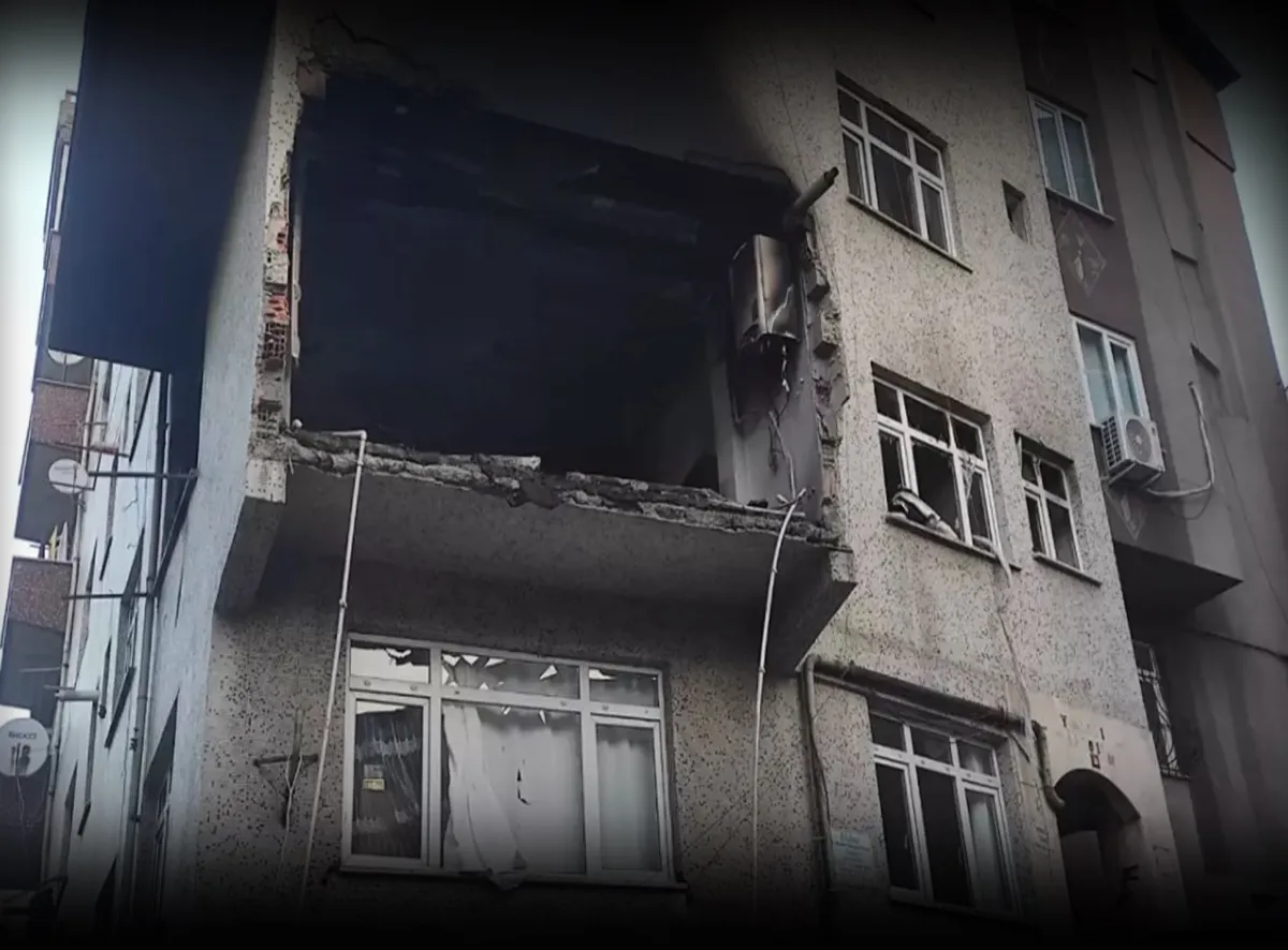 Kağıthane’de Doğal Gaz Patlaması: Bir Kişi Yaralandı
